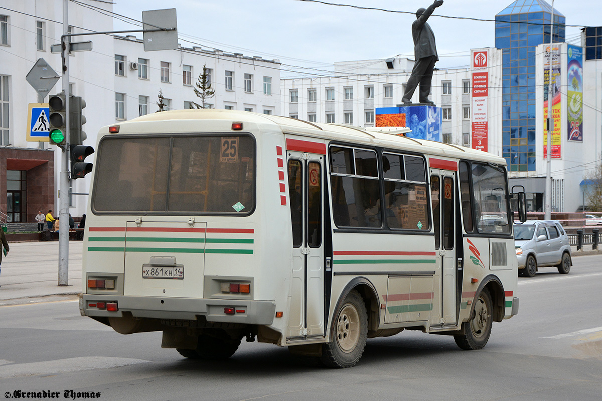 Саха (Якутия), ПАЗ-32054 № Х 861 КН 14