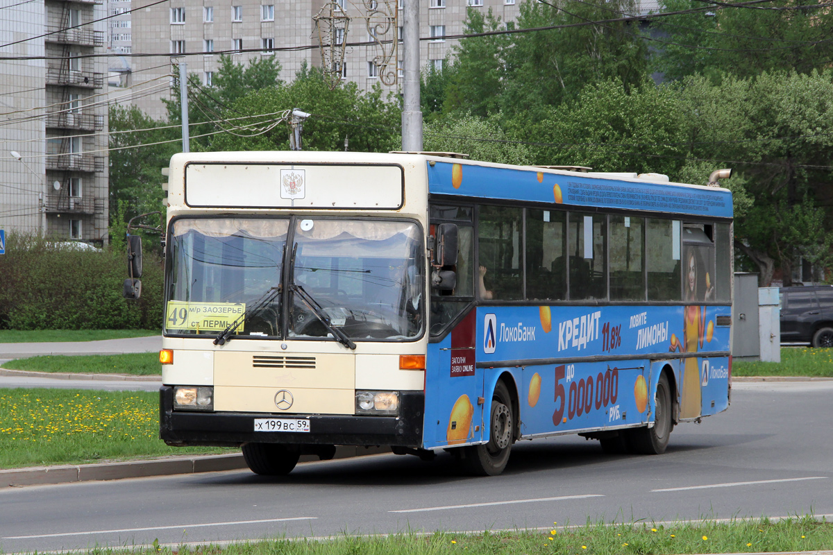 Пермский край, Mercedes-Benz O405 № Х 199 ВС 59