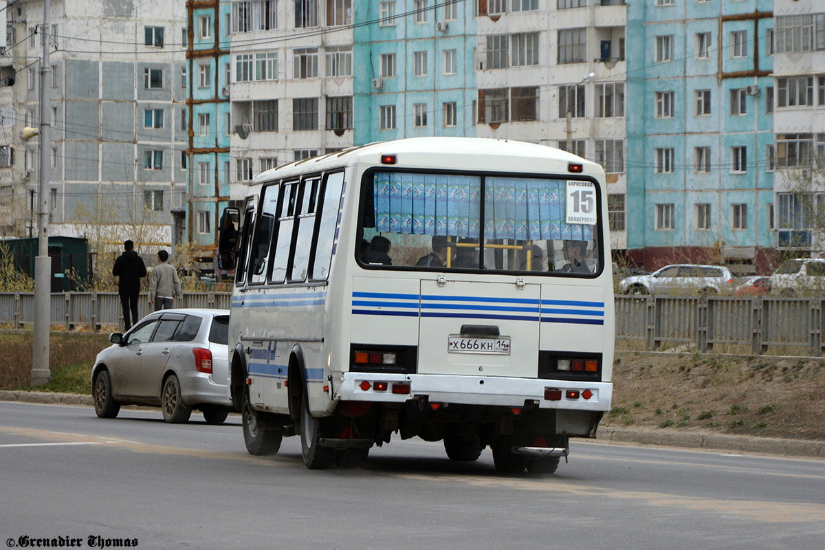 Саха (Якутия), ПАЗ-32054 № Х 666 КН 14