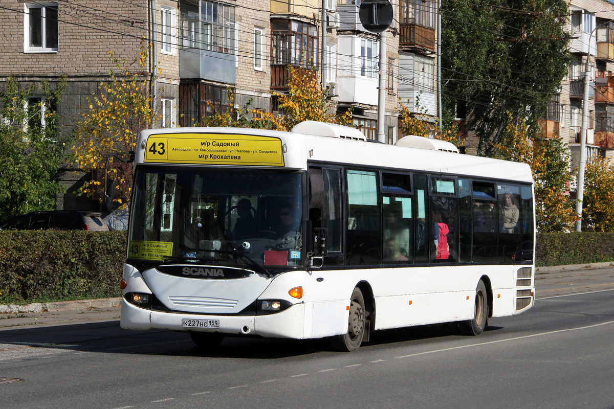 Perm region, Scania OmniLink I (Scania-St.Petersburg) Nr. К 227 НС 159