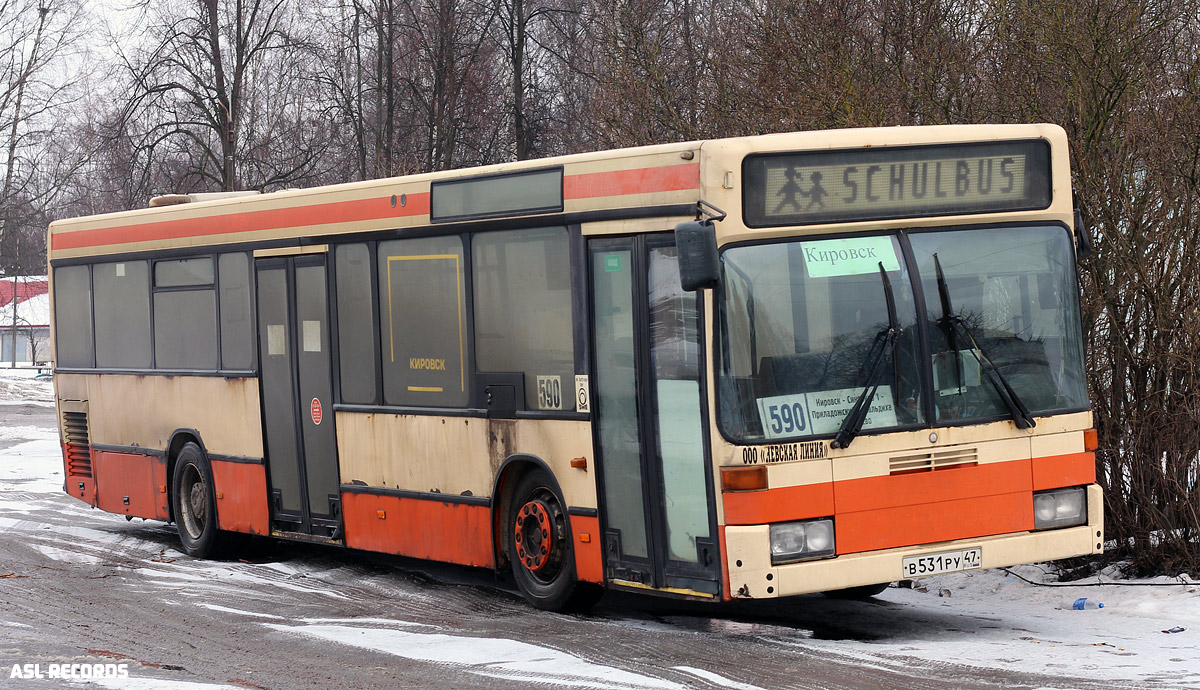 Ļeņingradas apgabals, Mercedes-Benz O405N2 № В 531 РУ 47