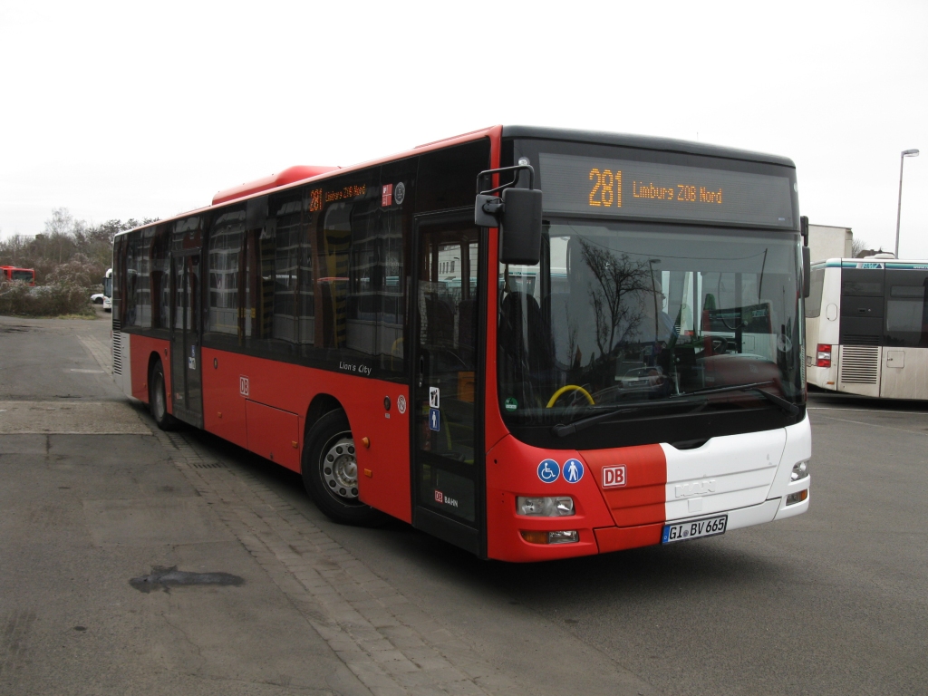 Гессен, MAN A20 Lion's City Ü NÜ313 № GI-BV 665