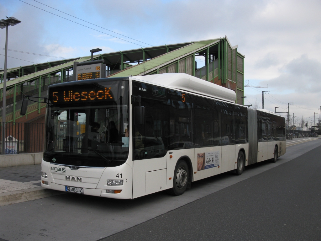 Гессен, MAN A23 Lion's City G NG313 CNG № 41