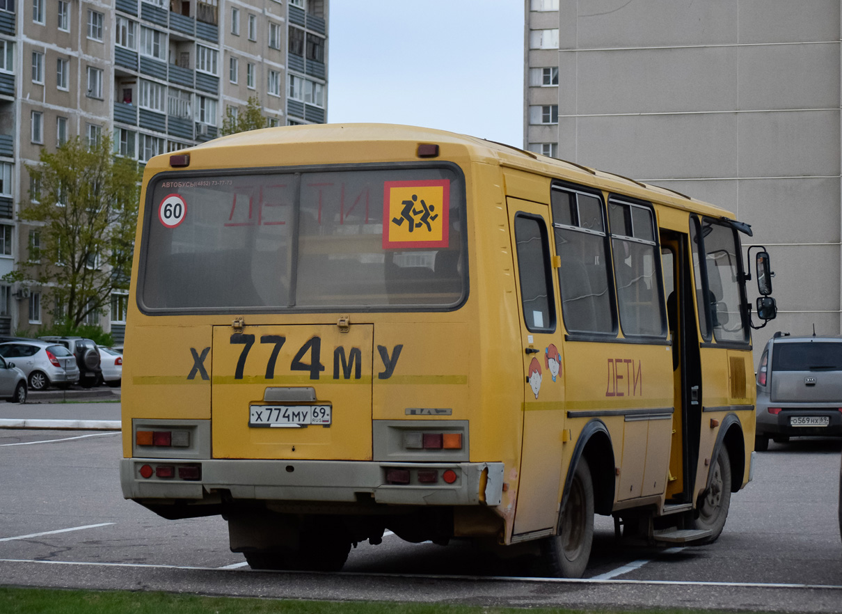 Тверская область, ПАЗ-32053-70 № Х 774 МУ 69