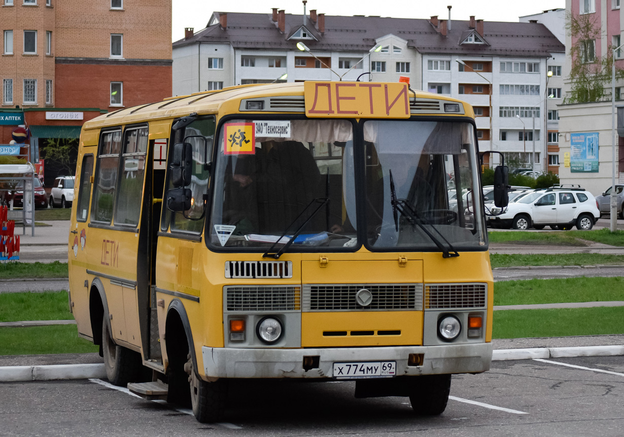 Тверская область, ПАЗ-32053-70 № Х 774 МУ 69