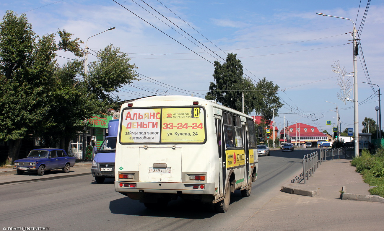 Томская область, ПАЗ-32054 № Е 339 ХЕ 70