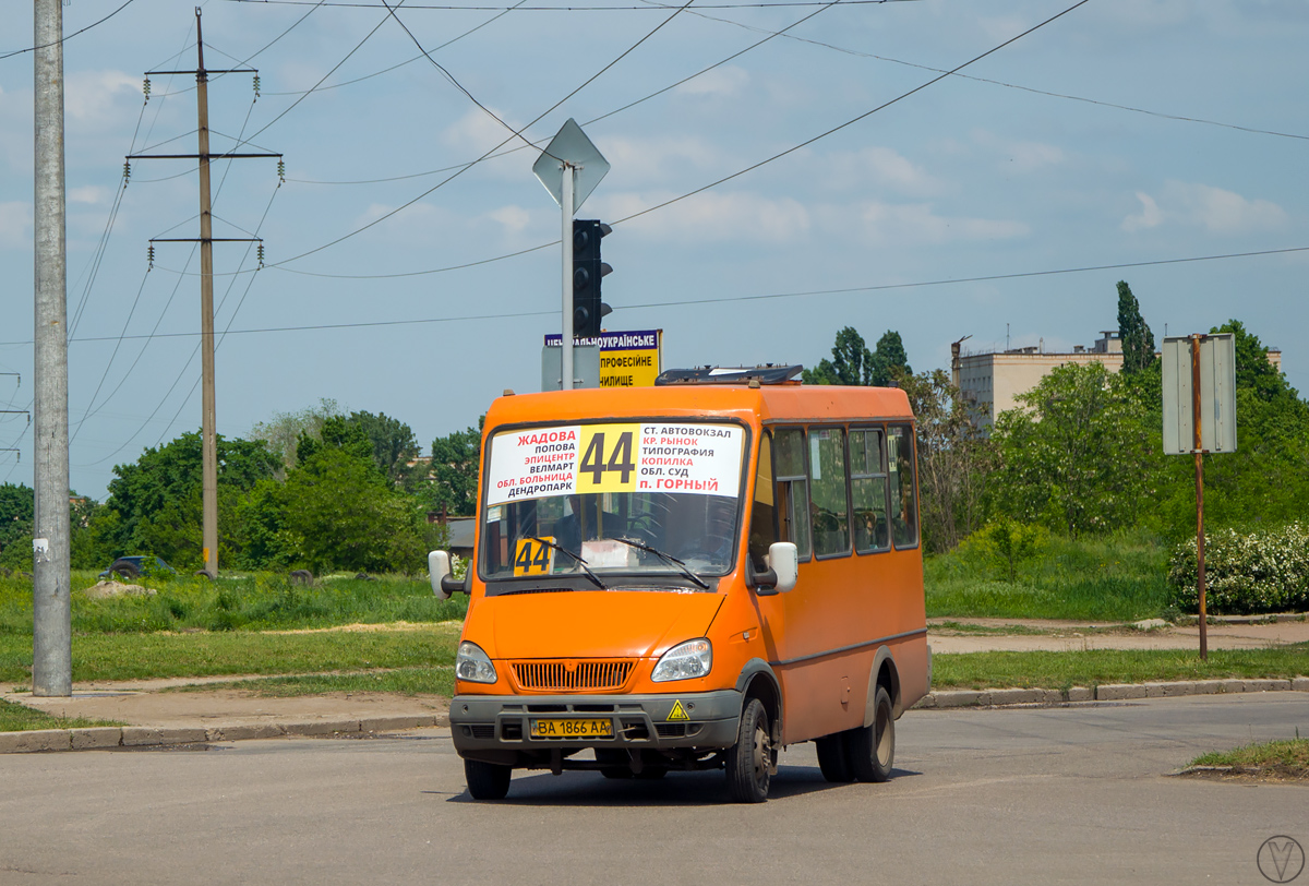 Кировоградская область, БАЗ-2215 "Дельфин" № BA 1866 AA