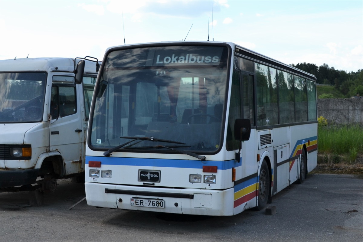 Латвія, Van Hool A508 № ER-7680