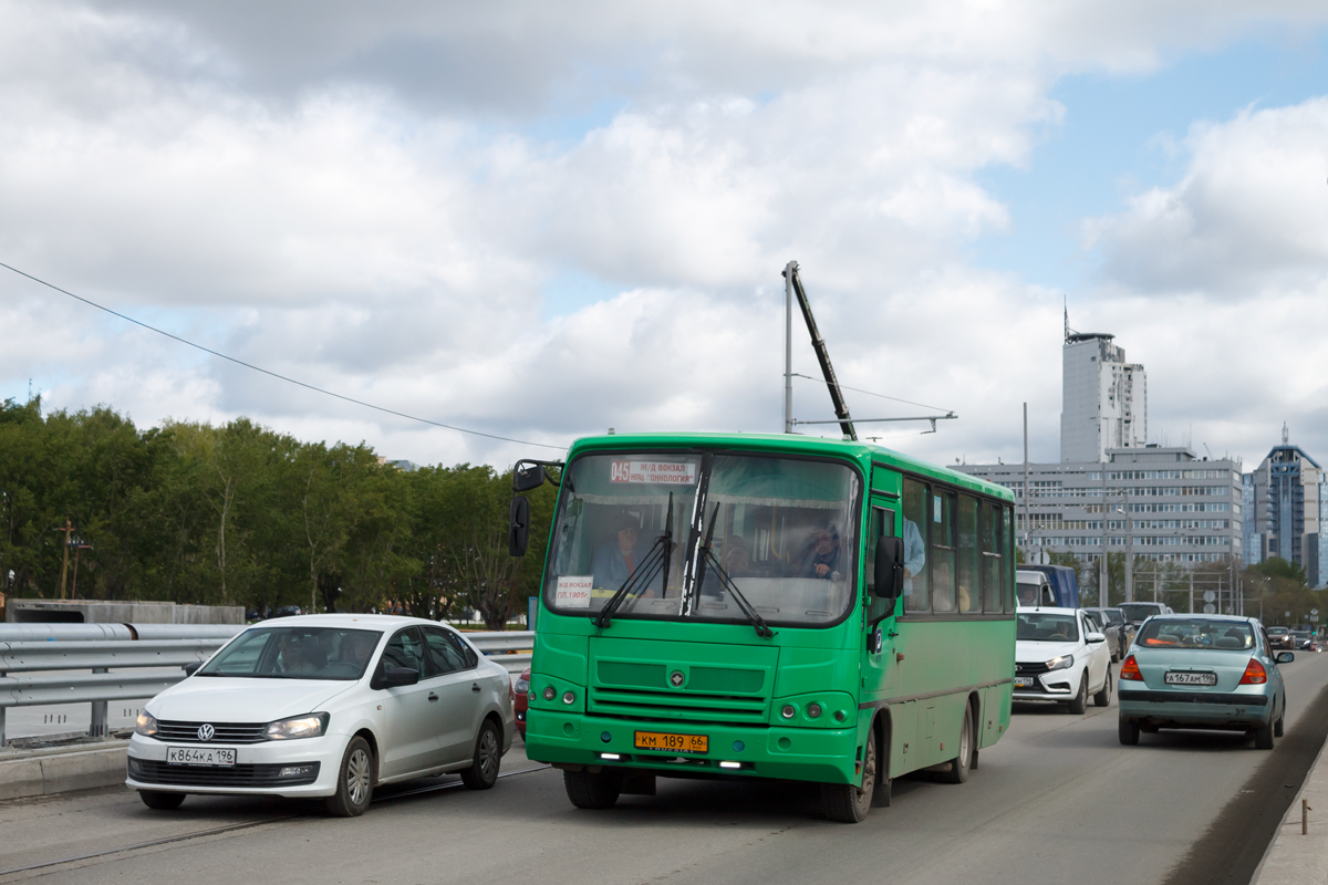 Свердловская область, ПАЗ-320402-05 № КМ 189 66