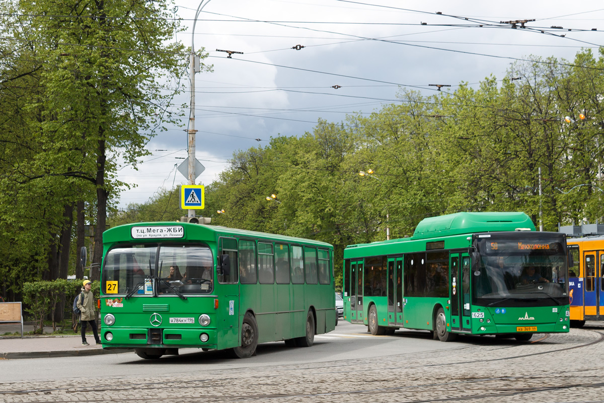 Sverdlovsk region, Mercedes-Benz O305 Nr. А 784 КУ 196; Sverdlovsk region, MAZ-203.L65 Nr. 1625