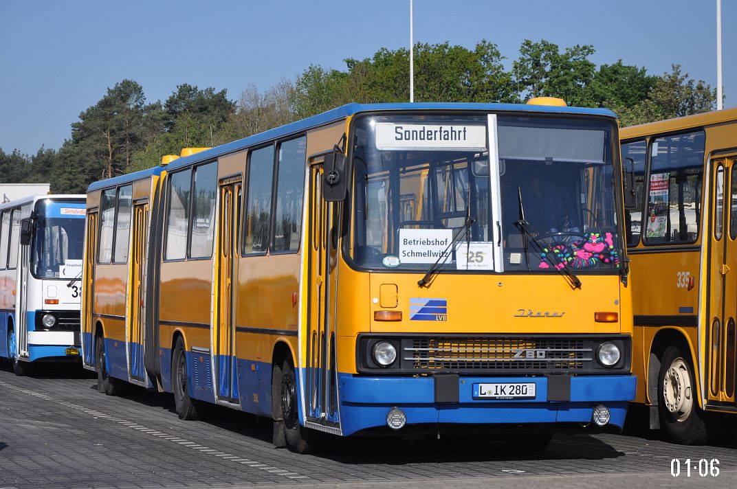 Саксония, Ikarus 280.02 № 208; Бранденбург — 6. Ikarus-Bus-Treffen in Deutschland & Tag der offenen Tür  — Cottbus, 18.05.2019