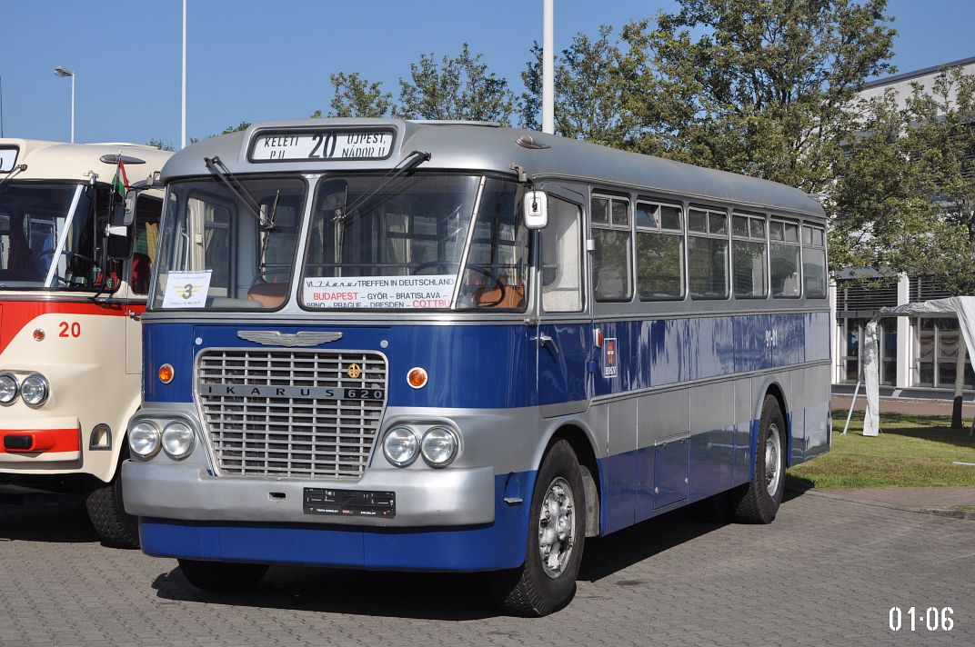 Угорщина, Ikarus 620 № 91-01; Бранденбург — 6. Ikarus-Bus-Treffen in Deutschland & Tag der offenen Tür  — Cottbus, 18.05.2019