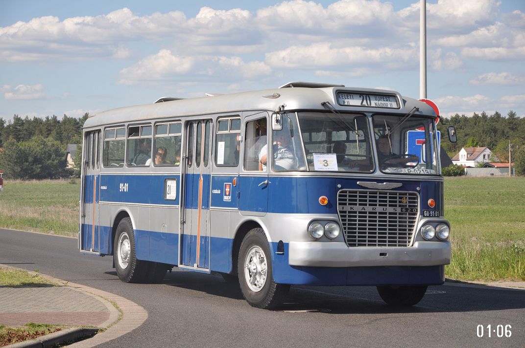 Венгрия, Ikarus 620 № 91-01; Бранденбург — 6. Ikarus-Bus-Treffen in Deutschland & Tag der offenen Tür  — Cottbus, 18.05.2019