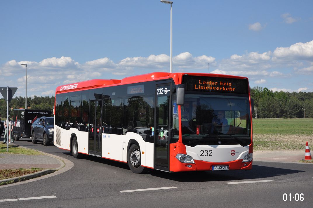 Бранденбург, Mercedes-Benz Citaro C2 LE № 232