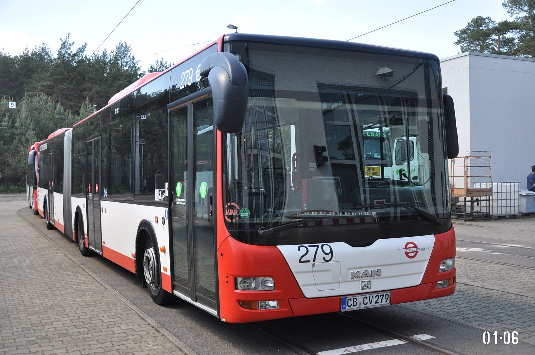 Бранденбург, MAN A23 Lion's City G NG313 № 279; Бранденбург — 6. Ikarus-Bus-Treffen in Deutschland & Tag der offenen Tür  — Cottbus, 18.05.2019