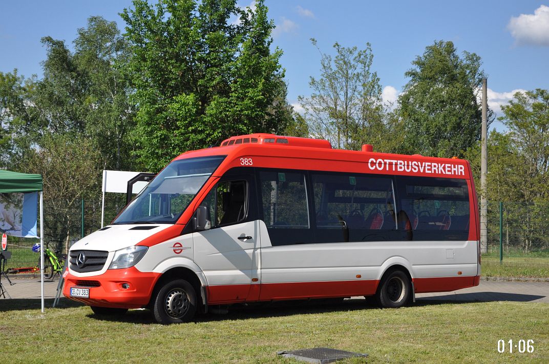 Бранденбург, Mercedes-Benz Sprinter City 65 № 383; Бранденбург — 6. Ikarus-Bus-Treffen in Deutschland & Tag der offenen Tür  — Cottbus, 18.05.2019