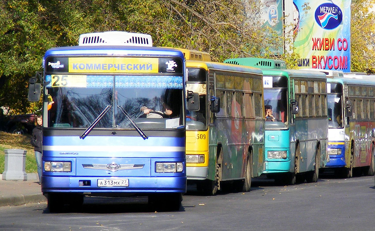 Хабаровский край, Daewoo BS106 Royal City (Busan) № А 313 МХ 27; Хабаровский край — Разные фотографии