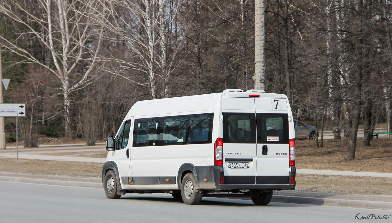 Новосибирская область, Промтех-22437* (Peugeot Boxer) № С 365 УН 154