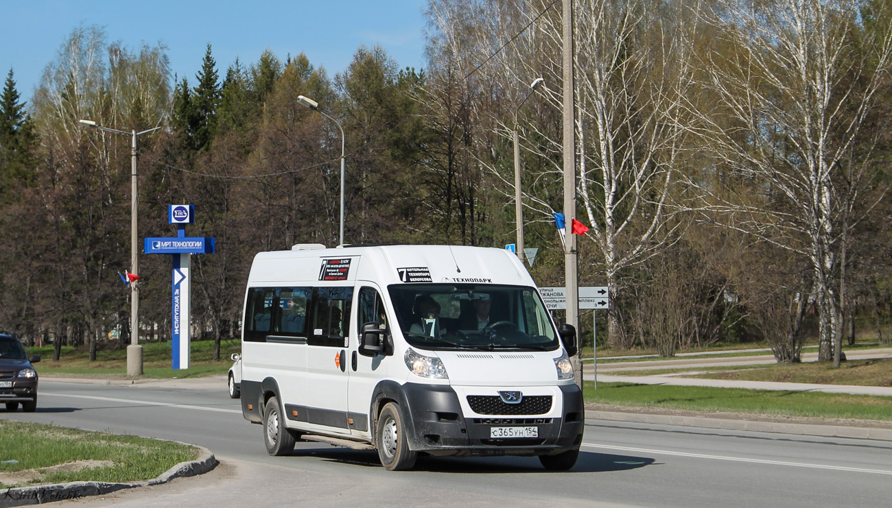 Новосибирская область, Промтех-22437* (Peugeot Boxer) № С 365 УН 154