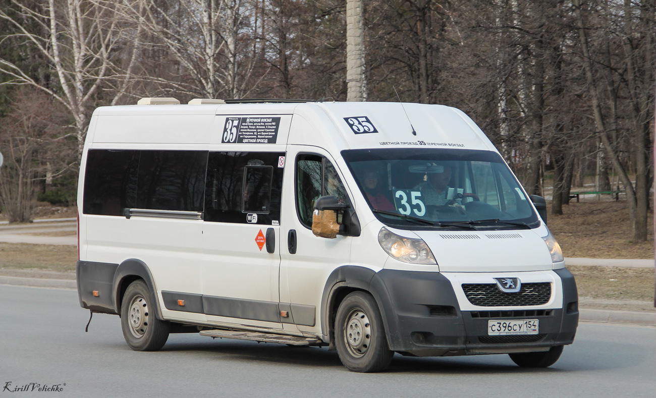 Новосибирская область, Промтех-22437* (Peugeot Boxer) № С 396 СУ 154