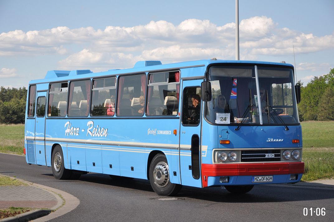 Саксония-Анхальт, Ikarus 250.59 № HZ-OF 60H; Бранденбург — 6. Ikarus-Bus-Treffen in Deutschland & Tag der offenen Tür  — Cottbus, 18.05.2019