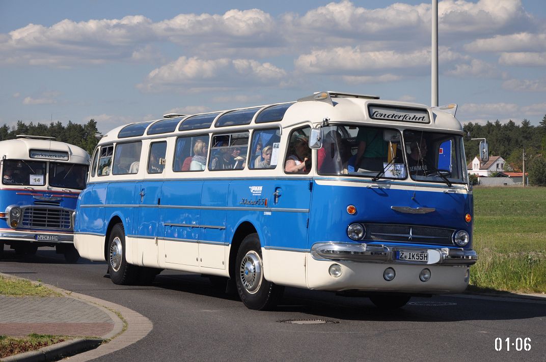 Sasko, Ikarus  55.52 č. Z-IK 55H; Braniborsko — 6. Ikarus-Bus-Treffen in Deutschland & Tag der offenen Tür  — Cottbus, 18.05.2019