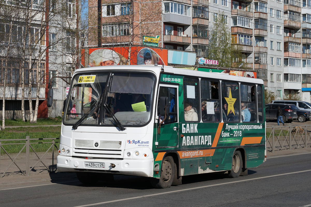 Архангельская область, ПАЗ-320302-08 № М 439 СТ 29