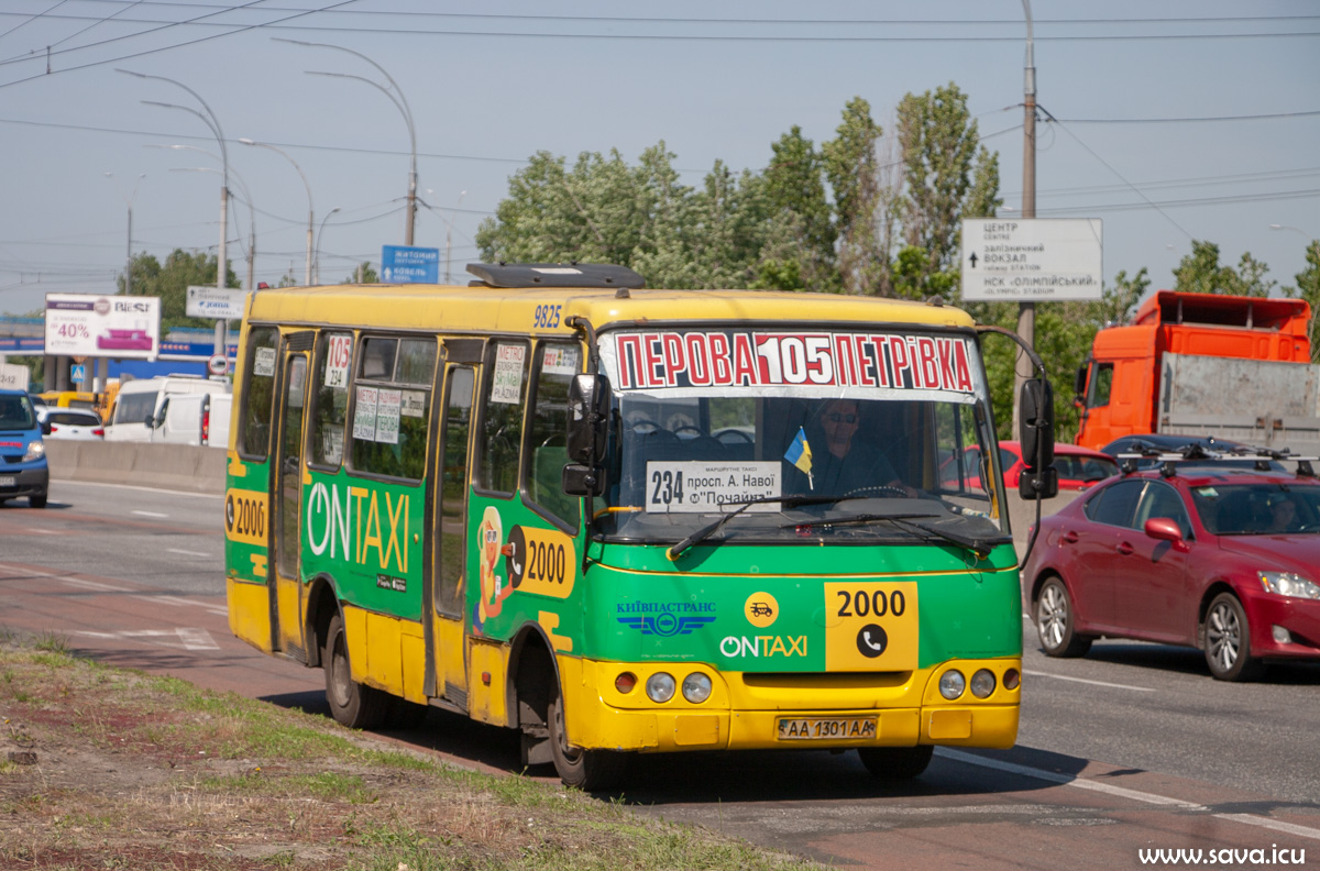 Киев, Богдан А09202 (ЛуАЗ) № 9825