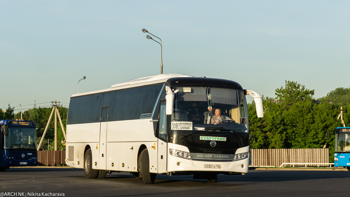 Московская область, Golden Dragon XML6127JR Snow Leopard № Т 030 ТХ 750