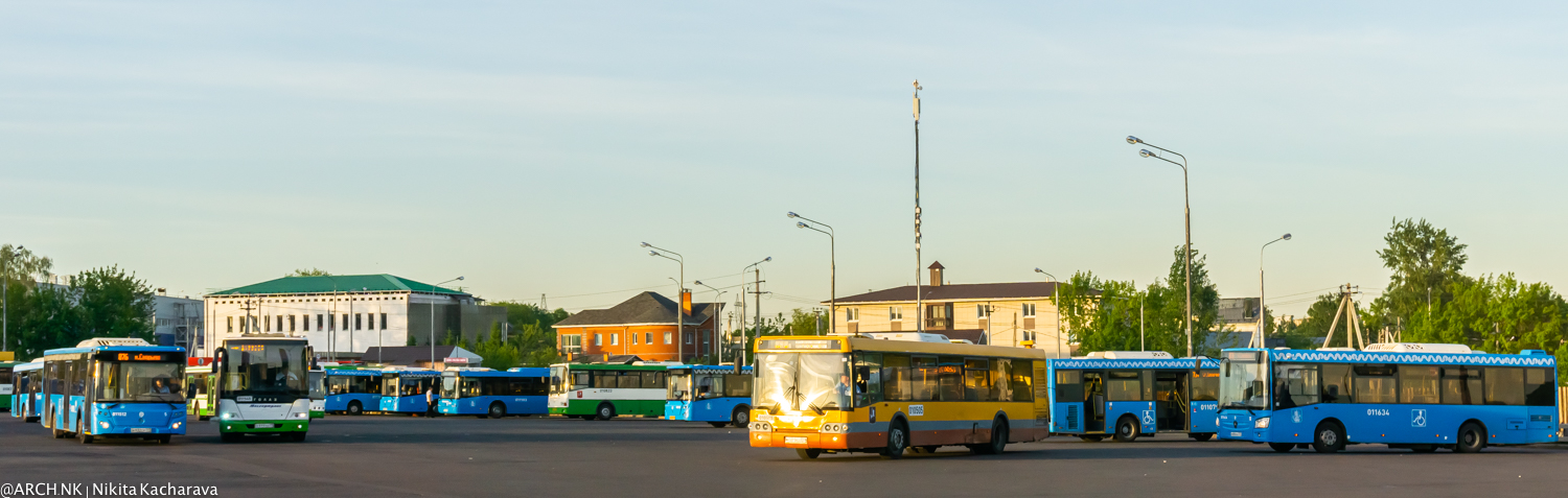 Масква — Автобусные вокзалы, станции и конечные остановки