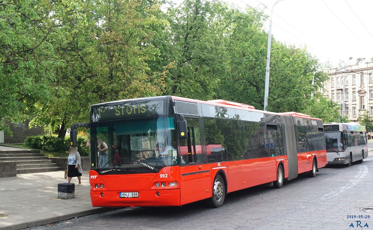 Lithuania, Neoplan N4421/3 Centroliner # 992