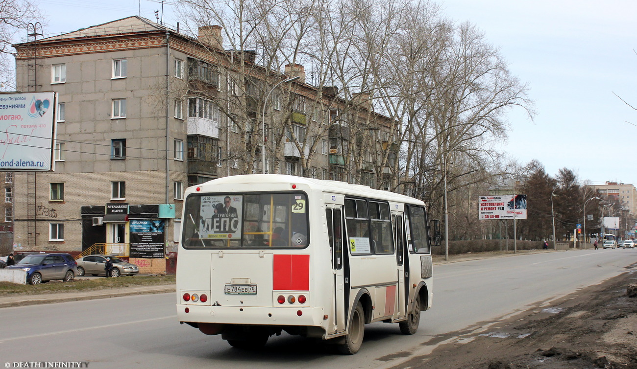 Томская область, ПАЗ-32054 № Е 784 ЕВ 70