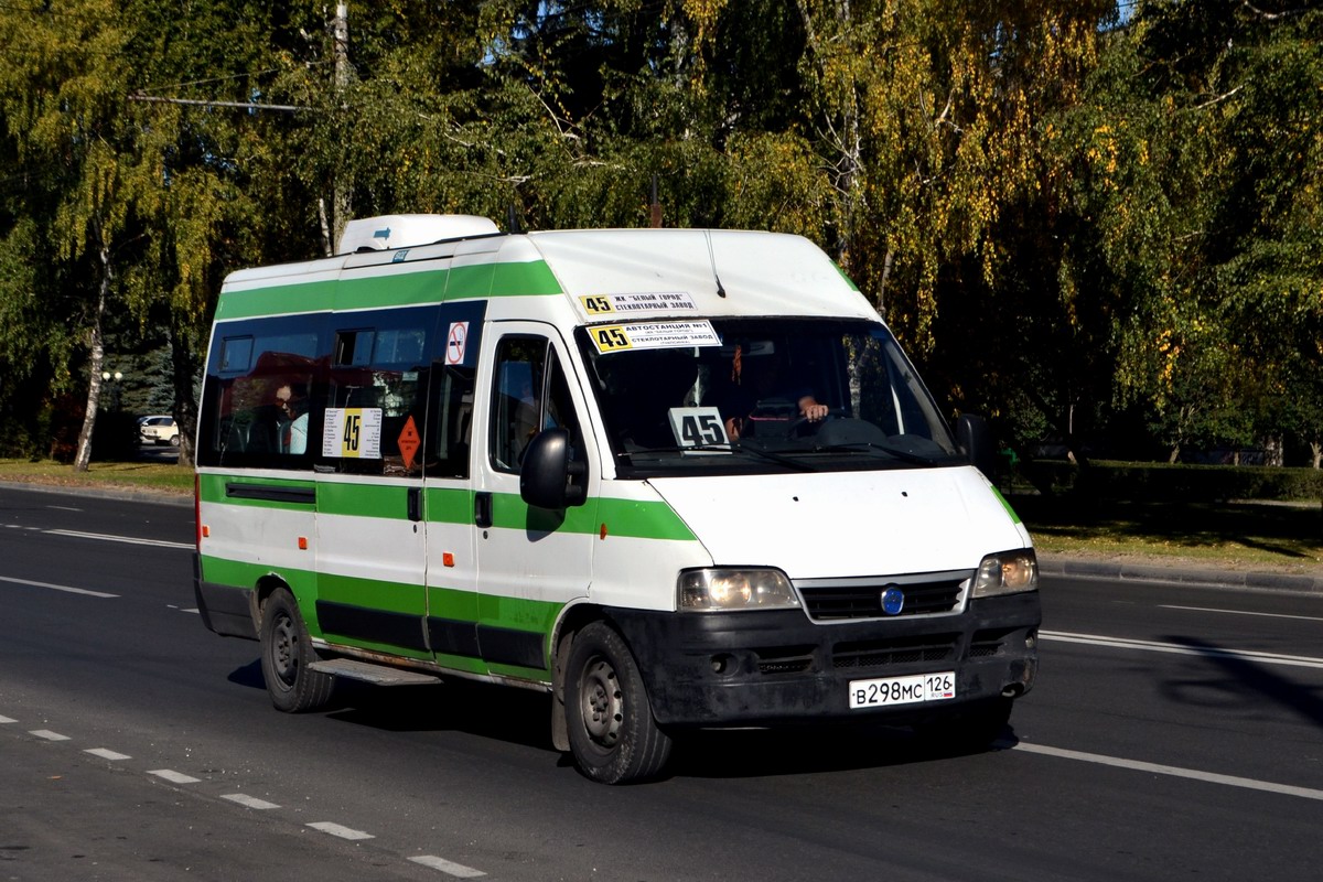 Ставропольский край, FIAT Ducato 244 CSMMC-RLL, -RTL № В 298 МС 126