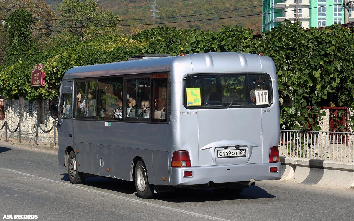 Краснодарский край, Hyundai County LWB C09 (ТагАЗ) № С 149 АО 123