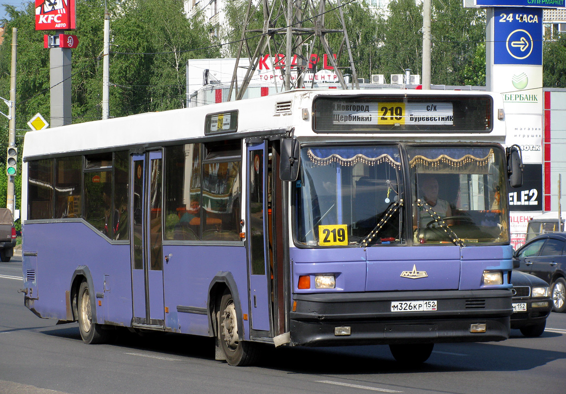 Нижегородская область, МАЗ-104.С21 № М 326 КР 152