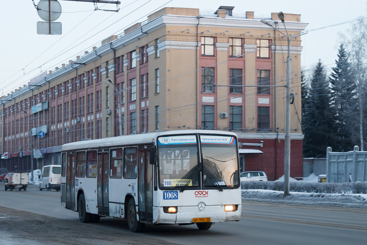 Омская область, Mercedes-Benz O345 № 1068