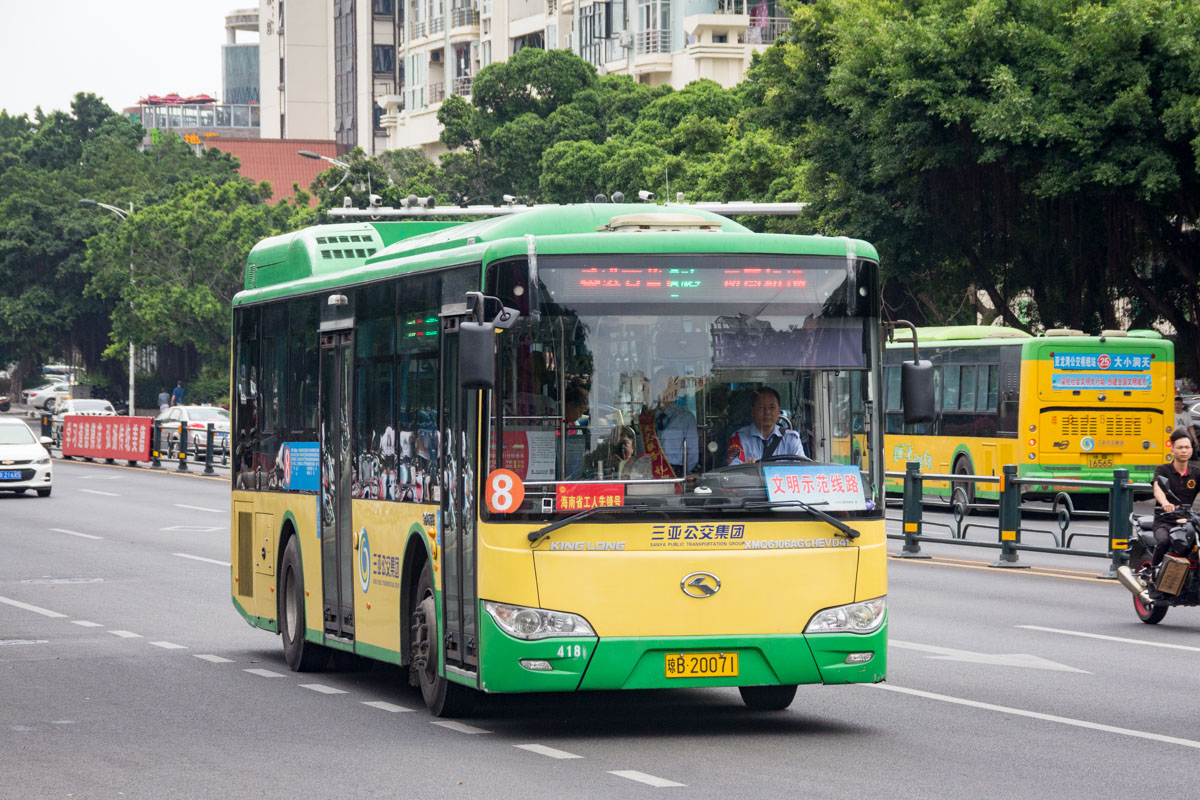 Китай, King Long XMQ6106AGCHEVD41 № 418