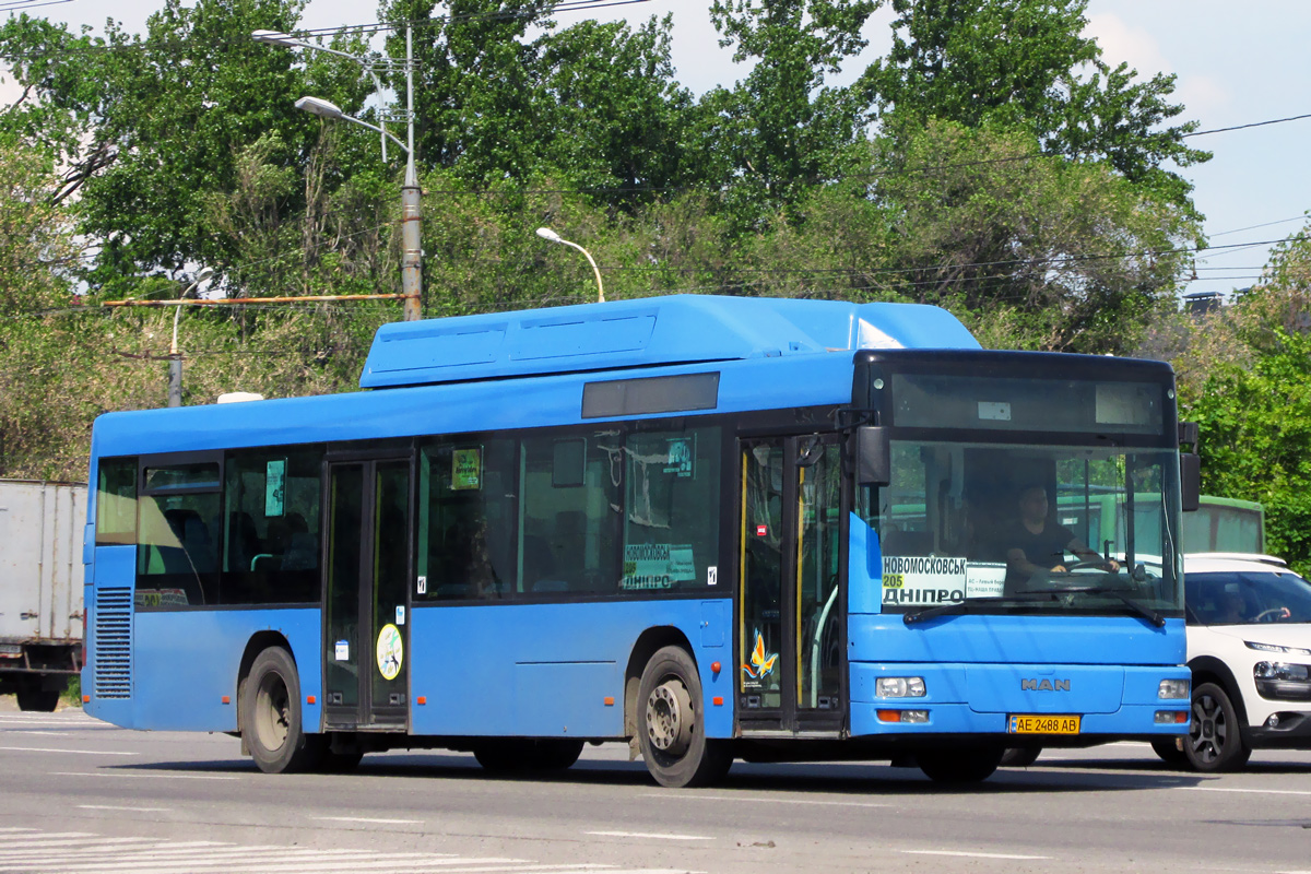 Днепропетровская область, MAN A21 NL233 CNG № AE 2488 AB