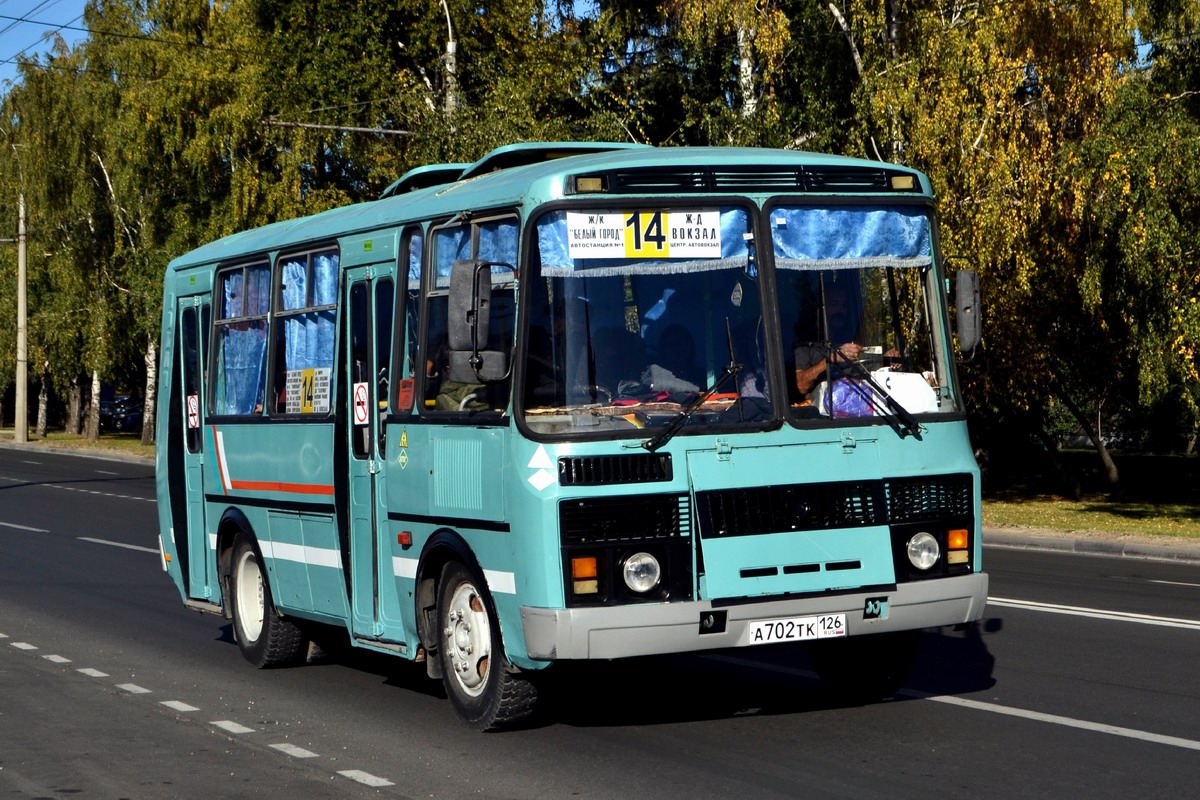 Ставропольский край, ПАЗ-32053 № А 702 ТК 126