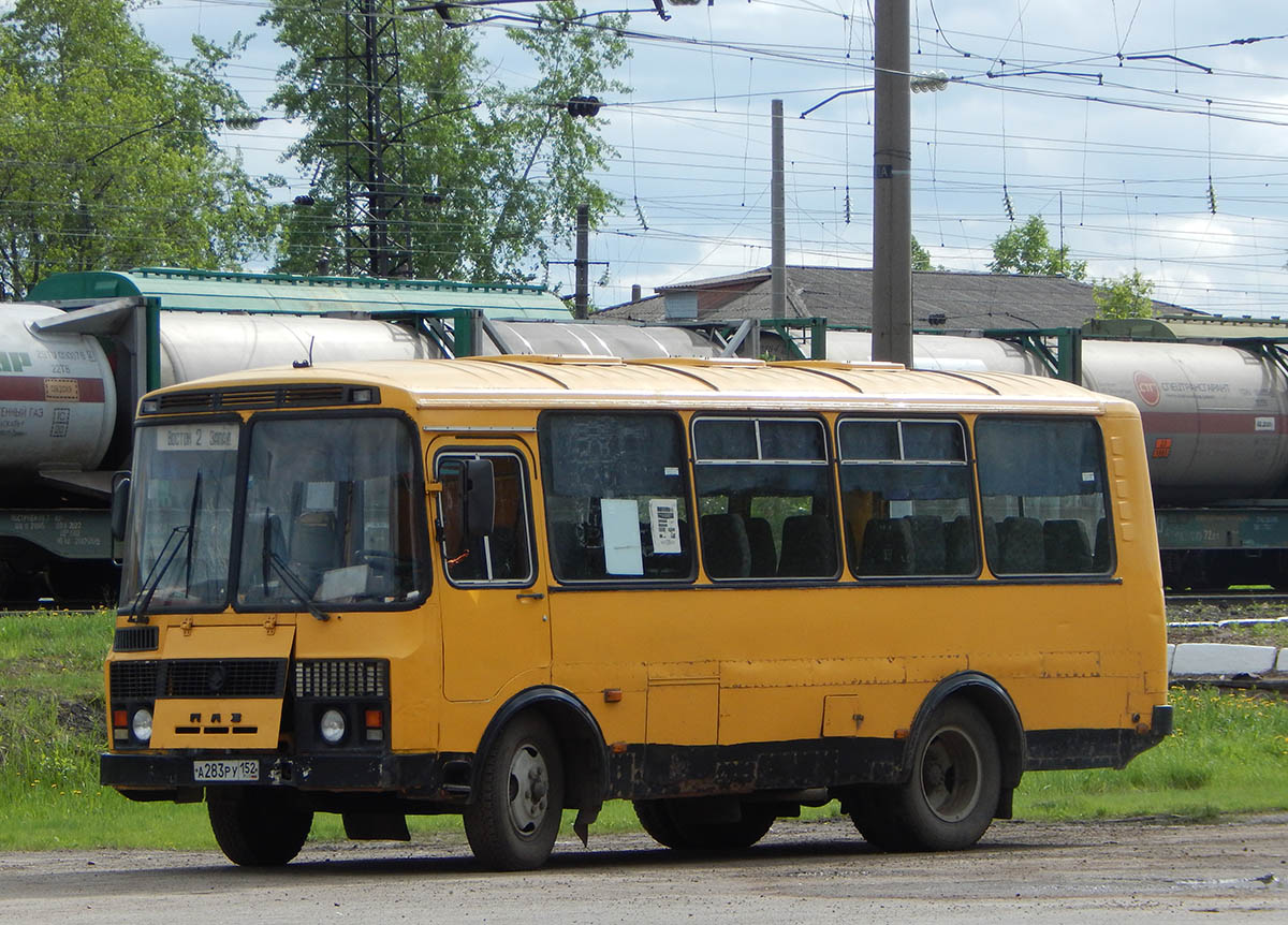 Нижегородская область, ПАЗ-32053-70 № А 283 РУ 152