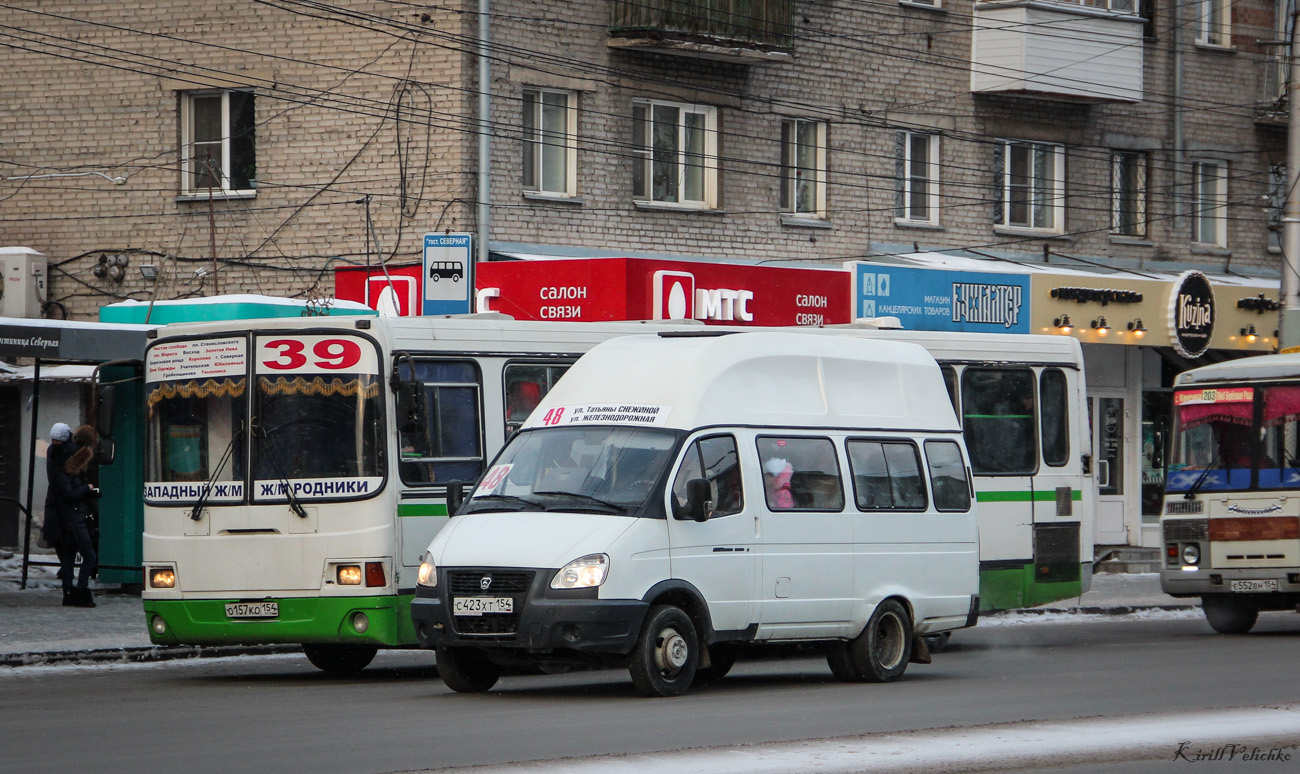 Novosibirsk region, Luidor-225000 (GAZ-322133) # С 423 ХТ 154