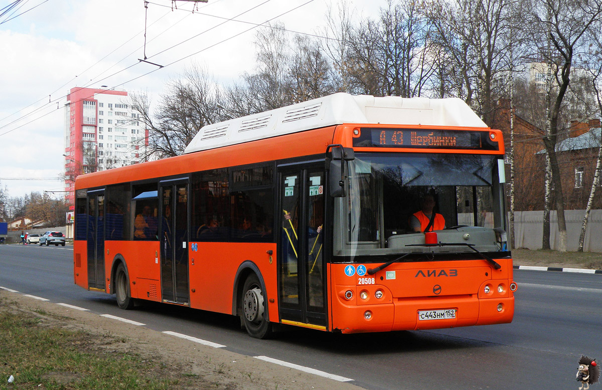 Nizhegorodskaya region, LiAZ-5292.67 (CNG) Nr. 20508