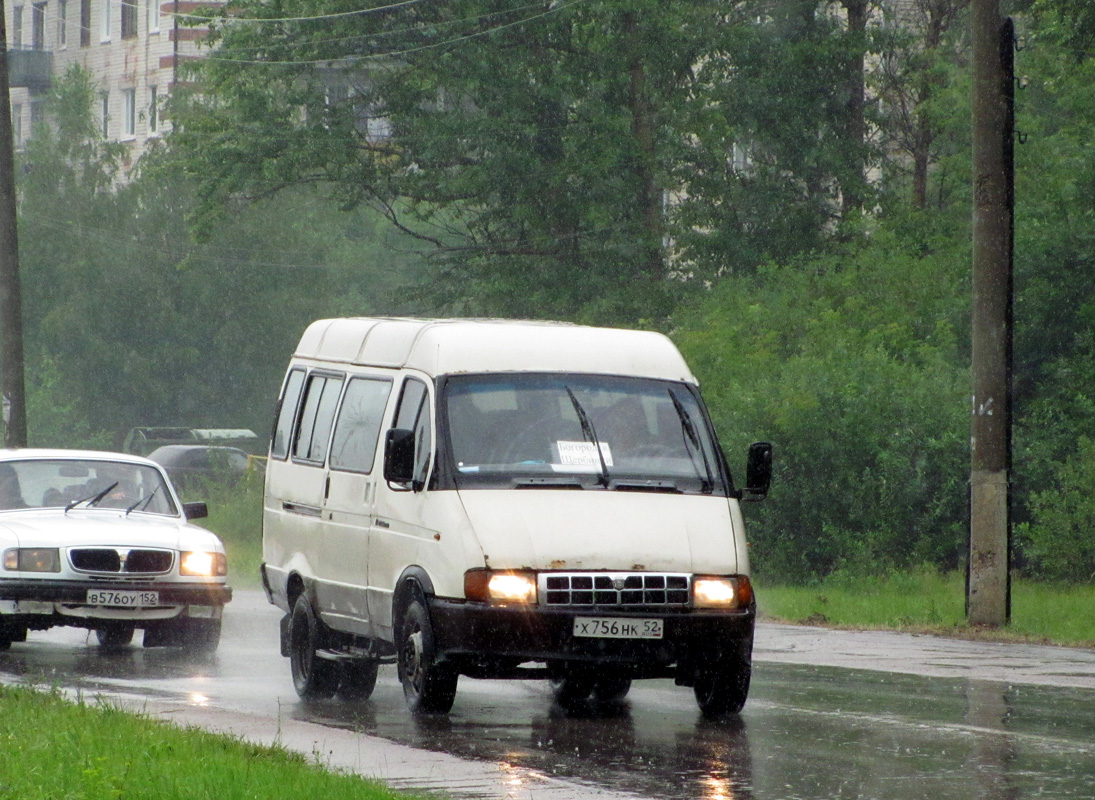 Nizhegorodskaya region, GAZ-2705 Nr. Х 756 НК 52