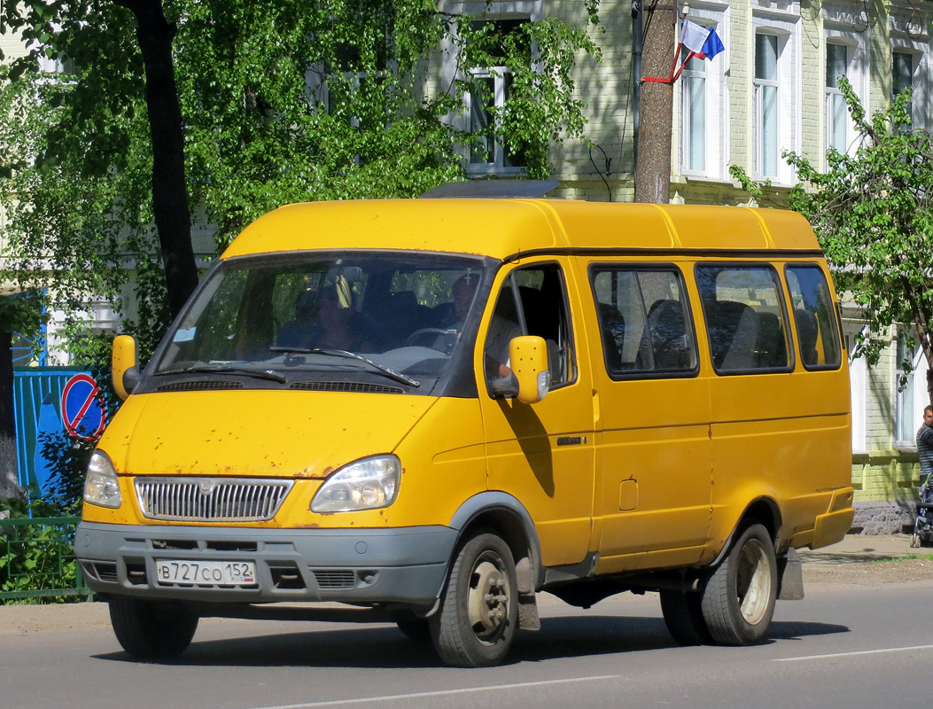 Нижегородская область, ГАЗ-322132 (XTH, X96) № В 727 СО 152