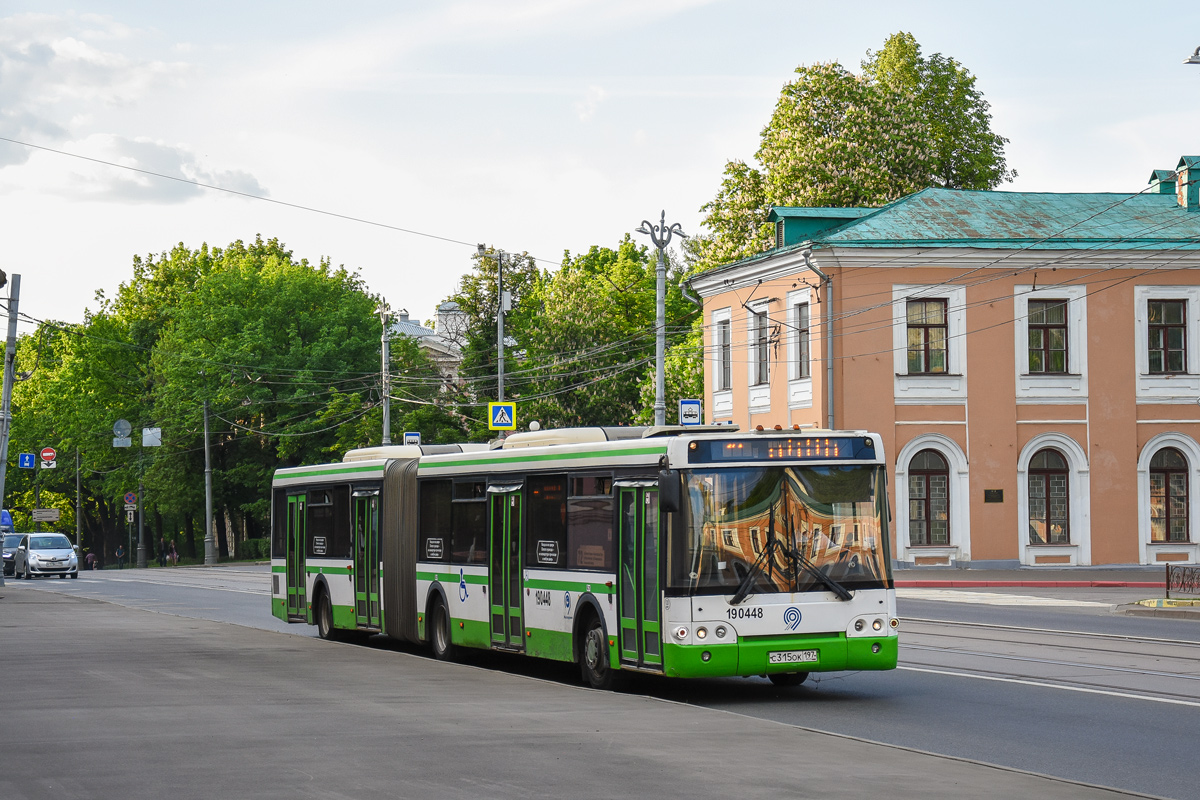 Москва, ЛиАЗ-6213.21 № 190448