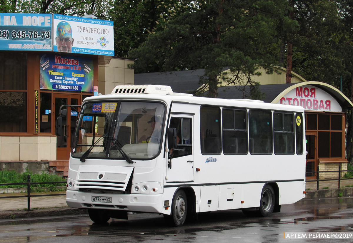 Ставропольский край, ПАЗ-320302-08 № Н 772 МУ 26