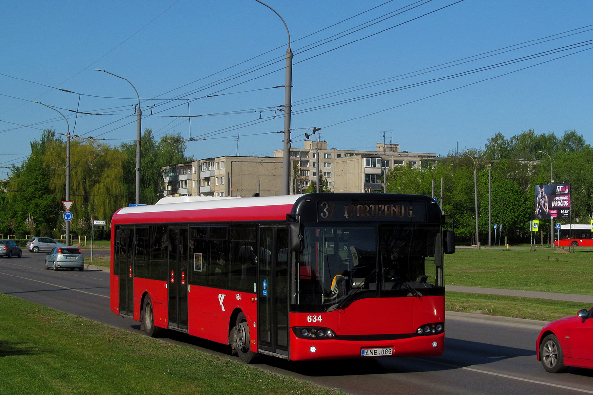 Литва, Solaris Urbino II 12 № 634