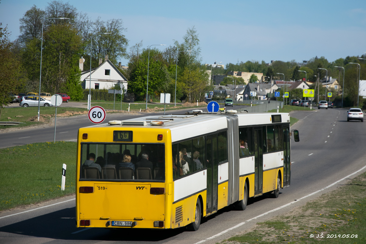 Литва, Mercedes-Benz O405G № 519