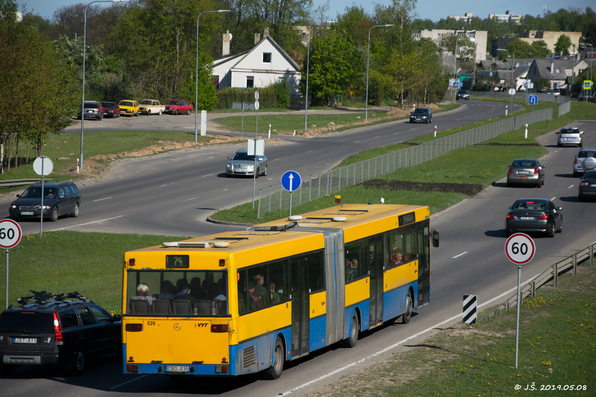 Литва, Mercedes-Benz O405G № 526