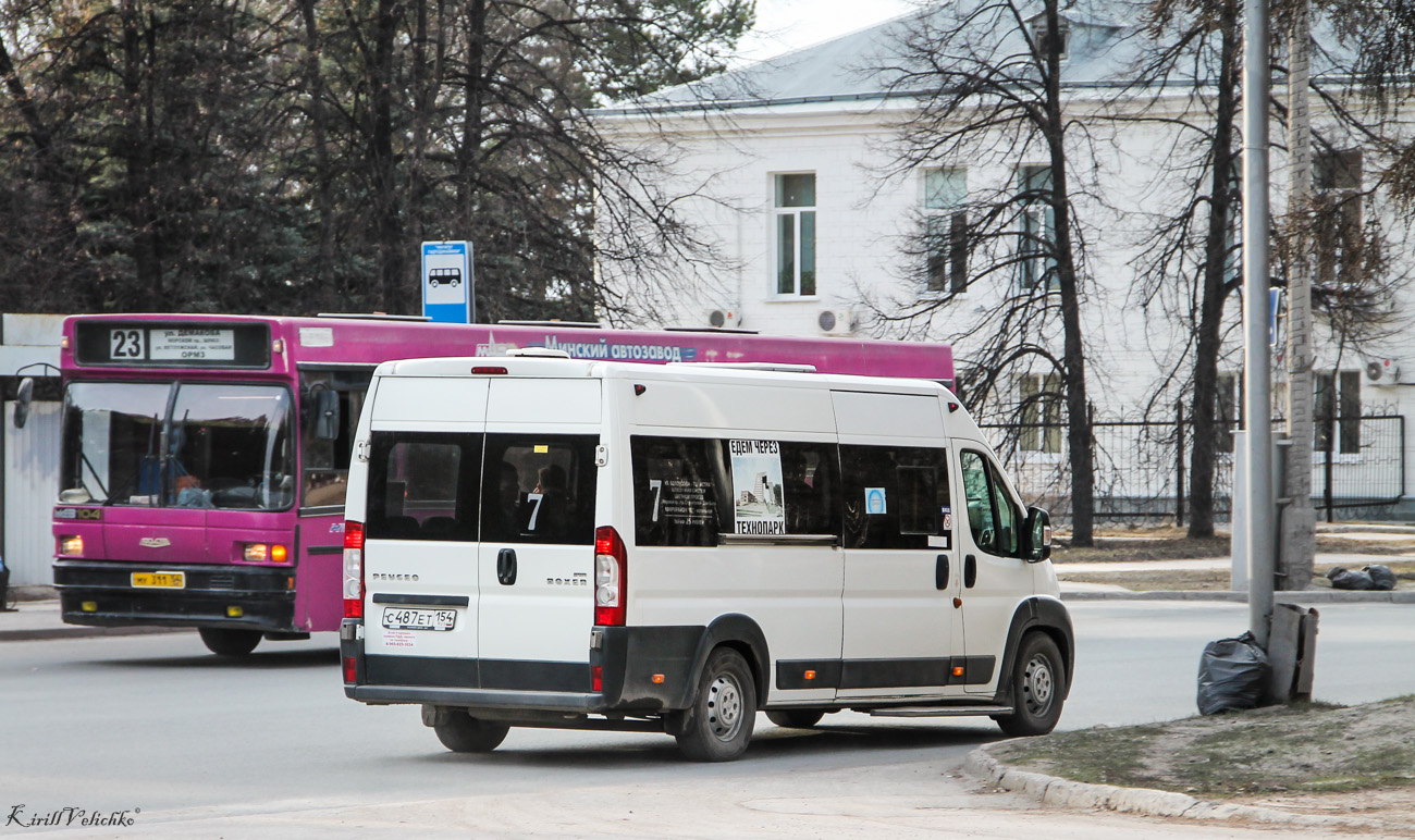 Novosibirsk region, IRITO Boxer L4H2 (Z8P) č. С 487 ЕТ 154